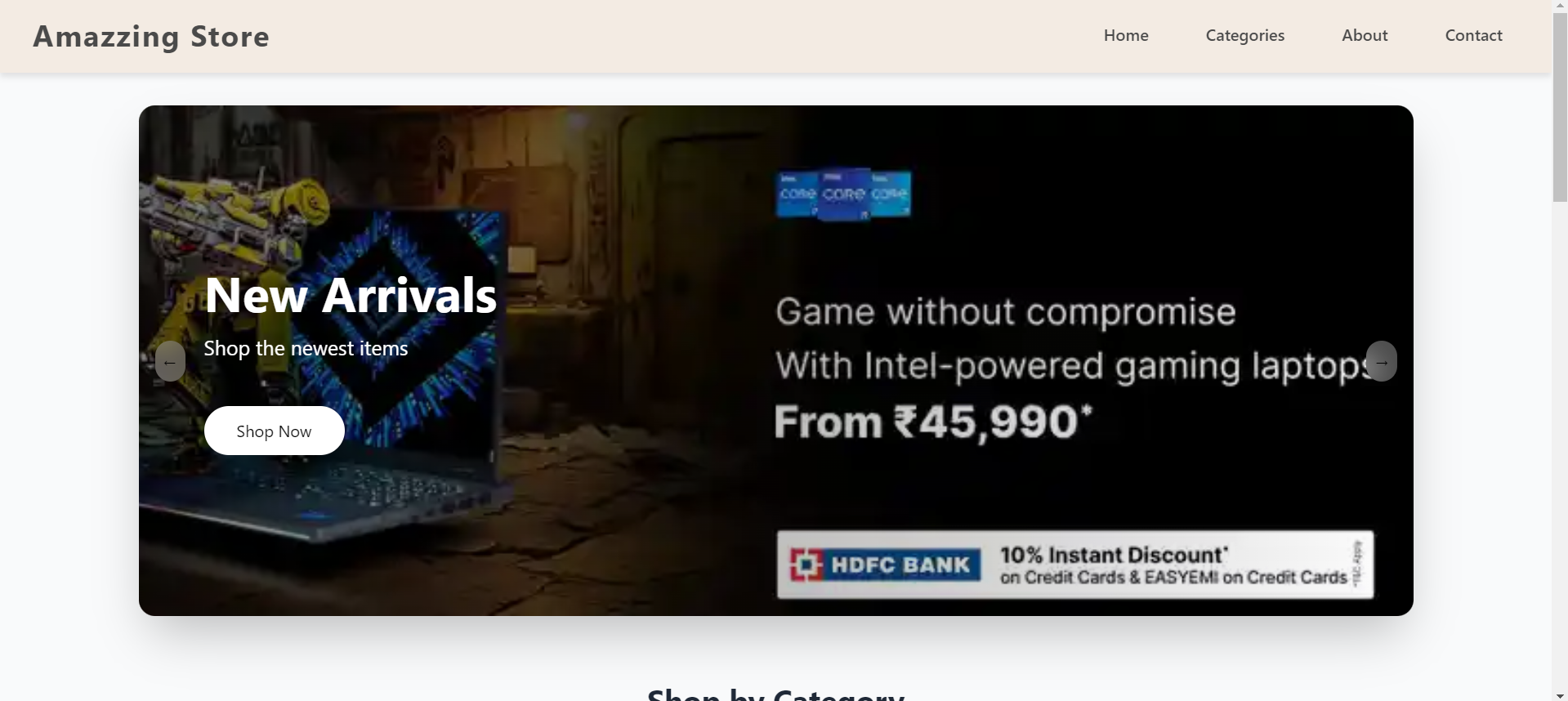 E-commerce Website Redesign