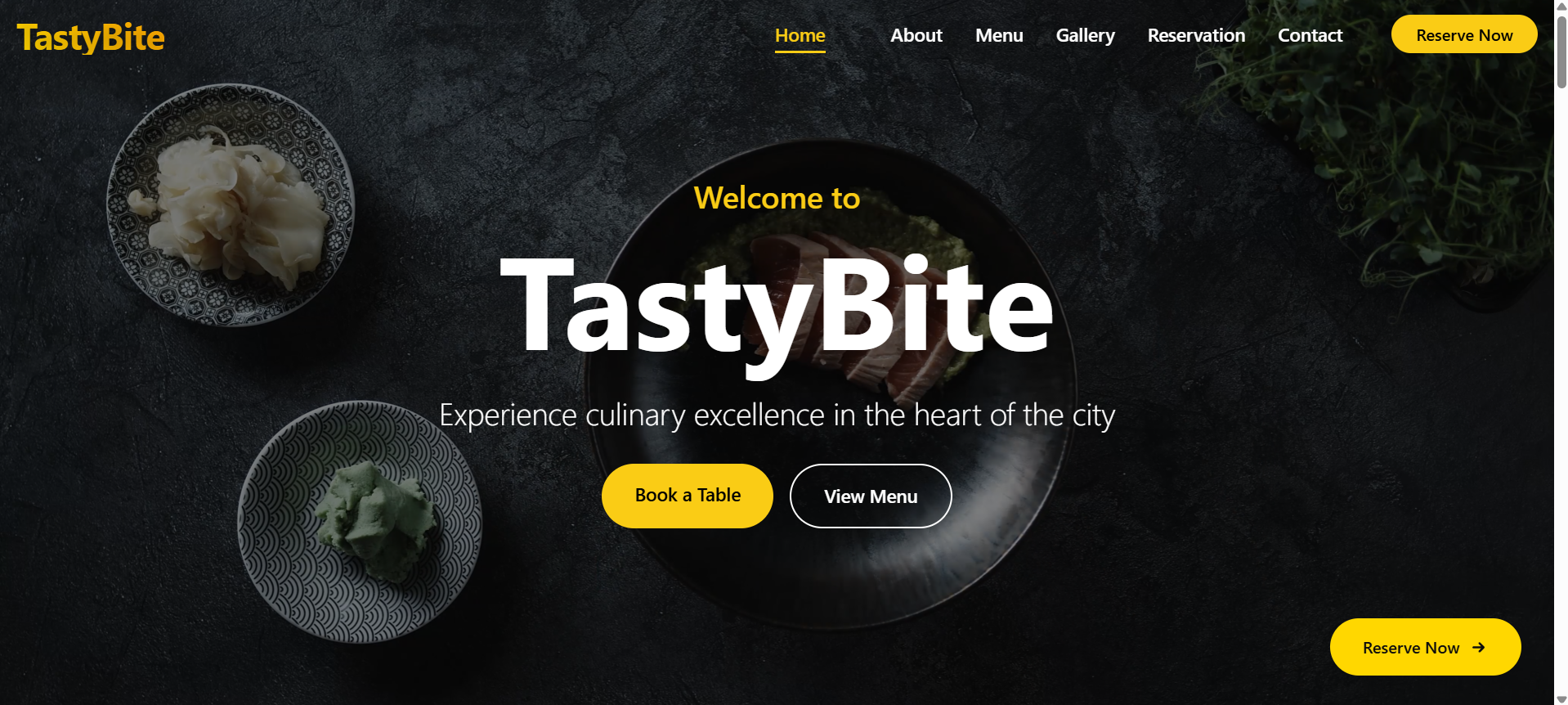 Lenis Restaurant Reservation System